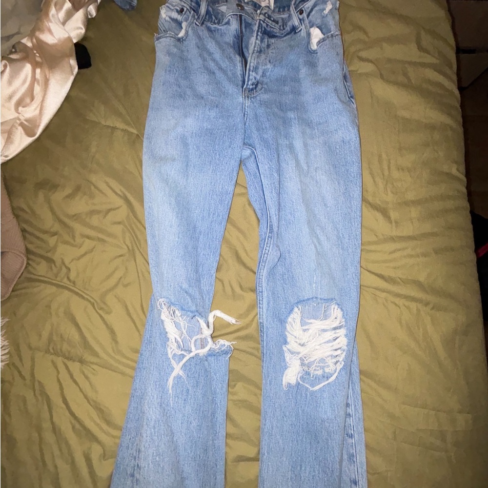 Abercombie curve love jeans